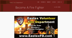 Desktop Screenshot of eastexfd.com